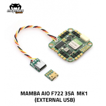 Diatone Mamba AIO F722 MK1 35A - External USB